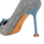 Schön Schwarz Datierung Flechten Schleife Pumps 2021 9 cm Stilettos Hochhackige Spitzschuh Pumps