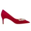 Charming Champagne Rhinestone Wedding Shoes 2021 Leather 7 cm Stiletto Heels Pointed Toe Wedding Pumps High Heels