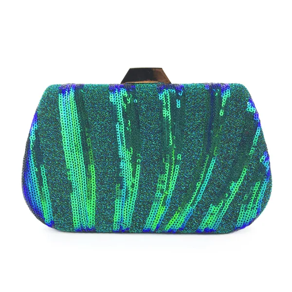 Sparkly Fashion Multi-Colors Evening Party Sequins Clutch Bags 2021