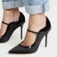 Chic / Belle Noire Vêtement de rue Escarpins 2021 10 cm Talons Aiguilles À Bout Pointu Escarpins Talons Hauts