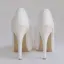 Enkla Vita Kontors Pumps 2018 11 cm Stilettklackar Pande Zote Toe Pumps