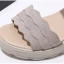 Chic / Beautiful Green Summer Street Wear Suede Womens Sandals 2021 6 cm Thick Heels Open / Peep Toe Sandals