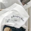 Fashion White Cotton Street Wear Cartoon Printing Loose T-Shirts 2021 Scoop Neck Short Sleeve Women's Tops T-shirt