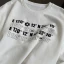 Mode Été Désinvolte Femme Noire Blanche Impression Coton Ample T-Shirts 2021 Encolure Dégagée Manches Courtes Hauts pour Femmes T-shirt