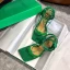 Fashion Summer Green Street Wear Womens Sandals 2021 Pierced Ankle Strap Square Toe 8 cm Stiletto Heels Sandals High Heels