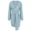 Summer Street Wear Resort Wear Burgundy Solid Color Regular Women Dresses 2021 V-Neck Sash Long Sleeve