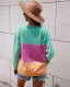 Mode Désinvolte Tomber Hiver Multi-Couleurs Chandails 2021 Encolure Dégagée Coton Ample Manches Longues Hauts pour Femmes