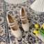 Vintage / Retro Black Street Wear Pumps 2021 10 cm Thick Heels Round Toe Pumps High Heels