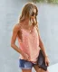 Sexy Spring Summer Street Wear White Lace Flower T-Shirts 2021 V-Neck Sleeveless Loose Women Tops