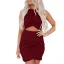 Sexy Grey Summer Street Wear Resort Wear Women Short Dresses 2021 Tight  Scoop Neck Sleeveless