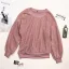 Comfortable Casual Fall Winter Candy Pink Plush Sweatshirts 2021 Scoop Neck Loose Long Sleeve Women Tops