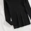 Sexy Sky Blue Fall Winter Street Wear Knitting Tight  Sweaters 2021 V-Neck Lapel  Long Sleeve Women Tops