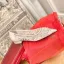 Charming White Rhinestone Leather Wedding Shoes 2021 Lace 7 cm Stiletto Heels Pointed Toe Wedding Pumps High Heels