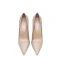 Modest / Simple Nude Office OL Leather Pumps 2021 10 cm Stiletto Heels Pointed Toe Pumps High Heels