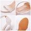 Charming White Pearl Lace Flower Wedding Shoes 2021 7 cm Stiletto Heels Open / Peep Toe Wedding Sandals High Heels