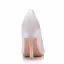 Chic / Beautiful White Prom Pumps 2021 9 cm Crystal Stiletto Heels Pointed Toe Pumps High Heels
