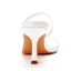 Sexy White Street Wear Womens Sandals High Heels 2021 7 cm Stiletto Heels Open / Peep Toe Sandals