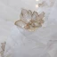 Affordable Charming Ivory Beading Pearl Sequins Wedding Dresses 2021 Ball Gown Off-The-Shoulder Ruffle Short Sleeve Backless Chapel Train Wedding