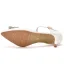 Chic / Beautiful White Prom Rhinestone Womens Shoes 2021 5 cm Stiletto Heels Pointed Toe Womens Shoes High Heels