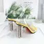 Sexy Transparent Ocean Blue Crystal Womens Sandals 2021 Street Wear Ankle Strap 10 cm Stiletto Heels Open / Peep Toe Womens Sandals High Heels