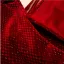 Chinese style Burgundy Evening Dresses Cheongsam 2021 Trumpet / Mermaid High Neck 3/4 Sleeve Split Front Tea-length Formal Dresses