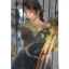Charmant Bleu Ciel Glitter Faux Diamant Paillettes Robe De Bal 2022 Princesse Encolure Dégagée Manches Courtes Dos Nu Ceinture Longue Robe De Ceremonie
