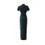 Vintage / Retro Cheongsam 2022 Trumpet / Mermaid High Neck Short Sleeve Split Front Tea-length Evening Party Cheongsam / Qipao Dark Green