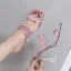 Sexy Blushing Pink Street Wear Womens Sandals 2021 9 cm Stiletto Heels Open / Peep Toe Sandals High Heels
