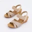 Fashion Champagne Street Wear Braid Womens Sandals 2021 5 cm Wedges Open / Peep Toe Sandals