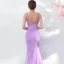 Sexy Noire Robe De Soirée 2018 Trompette / Sirène Paillettes Bretelles Spaghetti Dos Nu Sans Manches Longue Robe De Ceremonie
