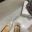Fashion White Dating Pearl Pumps 2021 7 cm Stiletto Heels Pointed Toe Pumps High Heels