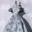 Chic / Belle Gris Robe De Bal 2022 Bustier Gonflée Manches Courtes Paillettes Dos Nu Longue Robe De Ceremonie