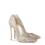 Glittrande Svarta Afton Pumps 2019 Paljetter 10 cm Stilettklackar Spetsiga Pumps