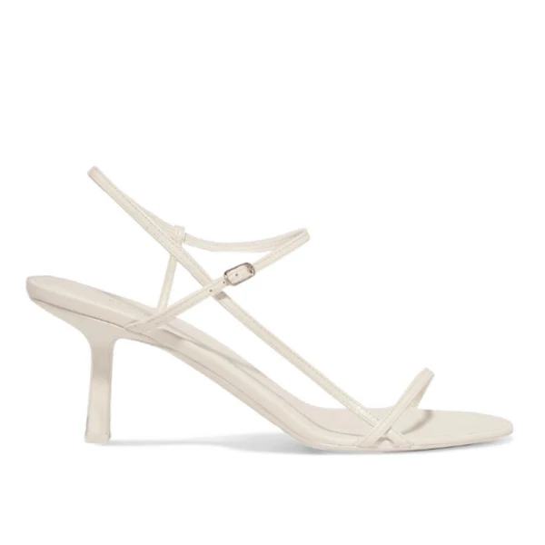 Modern / Fashion Modest / Simple Yellow Casual Womens Sandals 2019 Ankle Strap 6 cm Stiletto Heels Open / Peep Toe Sandals