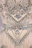 Haut de Gamme Champagne Détachable Avec Châle Robe De Soirée 2019 Trompette / Sirène V-Cou Fait main Perlage Cristal Faux Diamant Sans Manches Dos Nu Train De Balayage Robe De Ceremonie