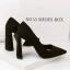 Chic / Beautiful Black Casual Pumps 2019 Suede 10 cm Stiletto Heels Pointed Toe Pumps