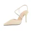 Simple Rouge Cocktail Soirée Chaussures Femmes 2019 Daim Faux Diamant 9 cm Talons Aiguilles À Bout Pointu Talons Hauts