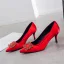 Fashion Ocean Blue Evening Party Pumps 2020 Satin Rhinestone 9 cm Stiletto Heels Pointed Toe Pumps