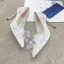 Charming Ivory Lace Wedding Shoes 2020 Bow Rhinestone 8 cm Stiletto Heels Pointed Toe Wedding Pumps