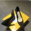 Modest / Simple Casual Burgundy Suede Pumps 2020 8 cm Stiletto Heels Pointed Toe Pumps