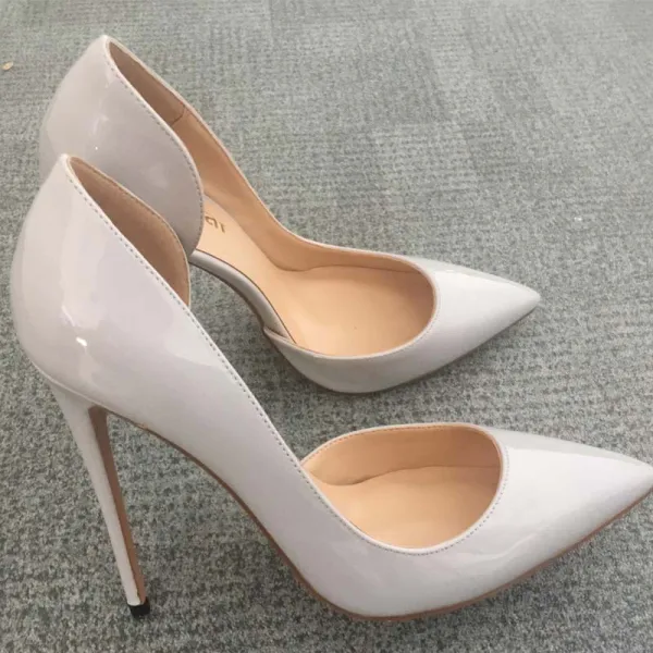 Enkel Kongeblå Gateklær Pumps 2020 12 cm Stiletthæler Spisse Pumps