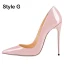 Eenvoudige Zwarte Kantoor OL Pumps 2020 Lakleer 12 cm Naaldhakken / Stiletto Spitse Neus Pumps