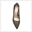 Fashion Black Pierced Pumps 2020 Rave Club 12 cm Stiletto Heels Pointed Toe Pumps