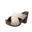 Römisch Schwarz Freizeit Niet Sandalen Damen 2020 5 cm Thick Heels Peeptoes Sandaletten