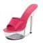 Sexy Black Rave Club Womens Sandals 2020 Patent Leather 15 cm Stiletto Heels Open / Peep Toe Sandals