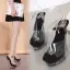 Chic / Beautiful Red Casual Womens Sandals 2020 Ankle Strap 14 cm Stiletto Heels Open / Peep Toe Sandals