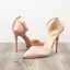 Schlicht Nude Datierung Sandalen Damen 2020 Knöchelriemen 10 cm Stilettos Spitzschuh Sandaletten