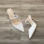 Chic / Beautiful Black Dating Womens Sandals 2020 Patent Leather 10 cm Stiletto Heels Pointed Toe Sandals