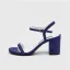 Schlicht Grün Büro OL Wildleder Sandalen Damen 2020 8 cm Thick Heels Peeptoes Sandaletten