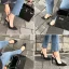 Simple Orange Désinvolte Été Slingbacks Sandales Femme 2020 Daim 10 cm Talons Aiguilles À Bout Pointu Sandales
